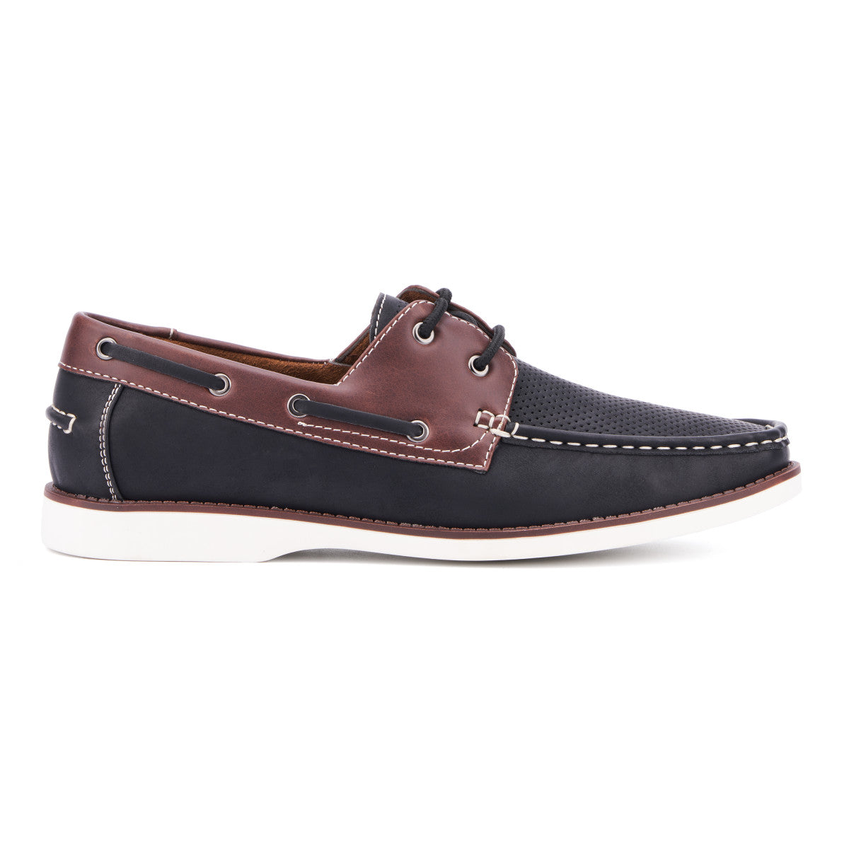  Xray Footwear Quince Men's Boat Shoe - Black - Bonton