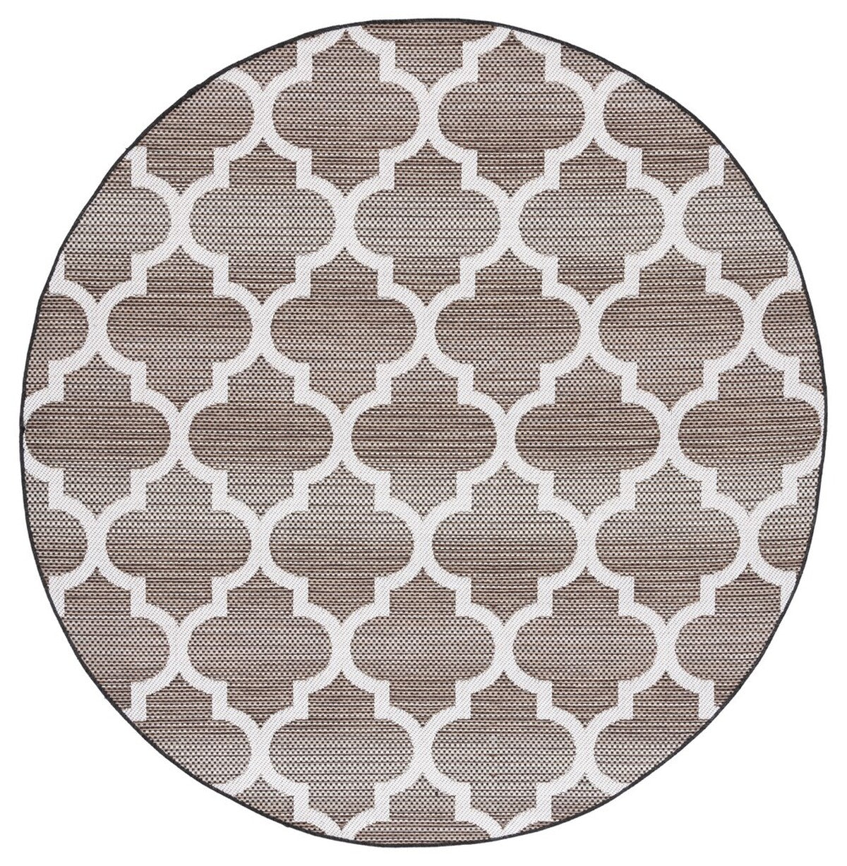  Safavieh Havana 329 Indoor / Outdoor Rug - Light Brown / Ivory - Bonton