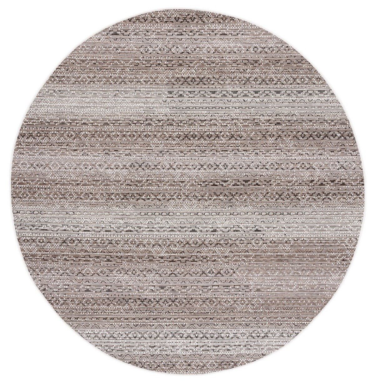  Safavieh Havana 350 Indoor / Outdoor Rug - Light Brown / Ivory - Bonton