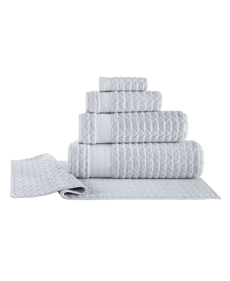 Herringbone 4 Piece Hand Towel Set