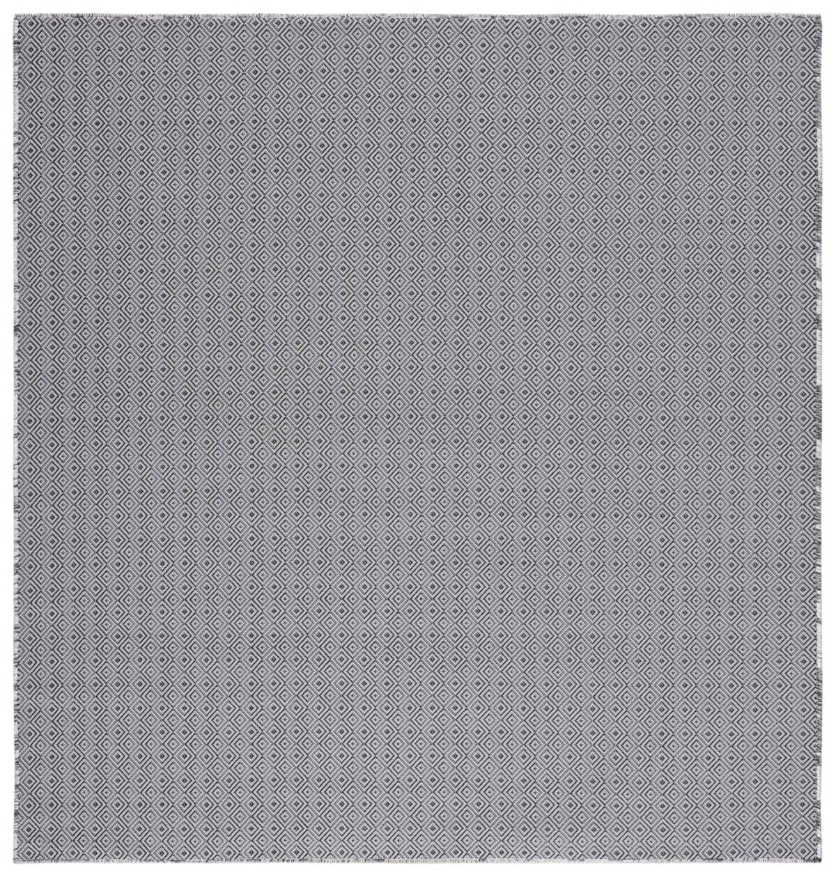  Safavieh Hampton 230 Indoor / Outdoor Rug - Grey / Black - Bonton