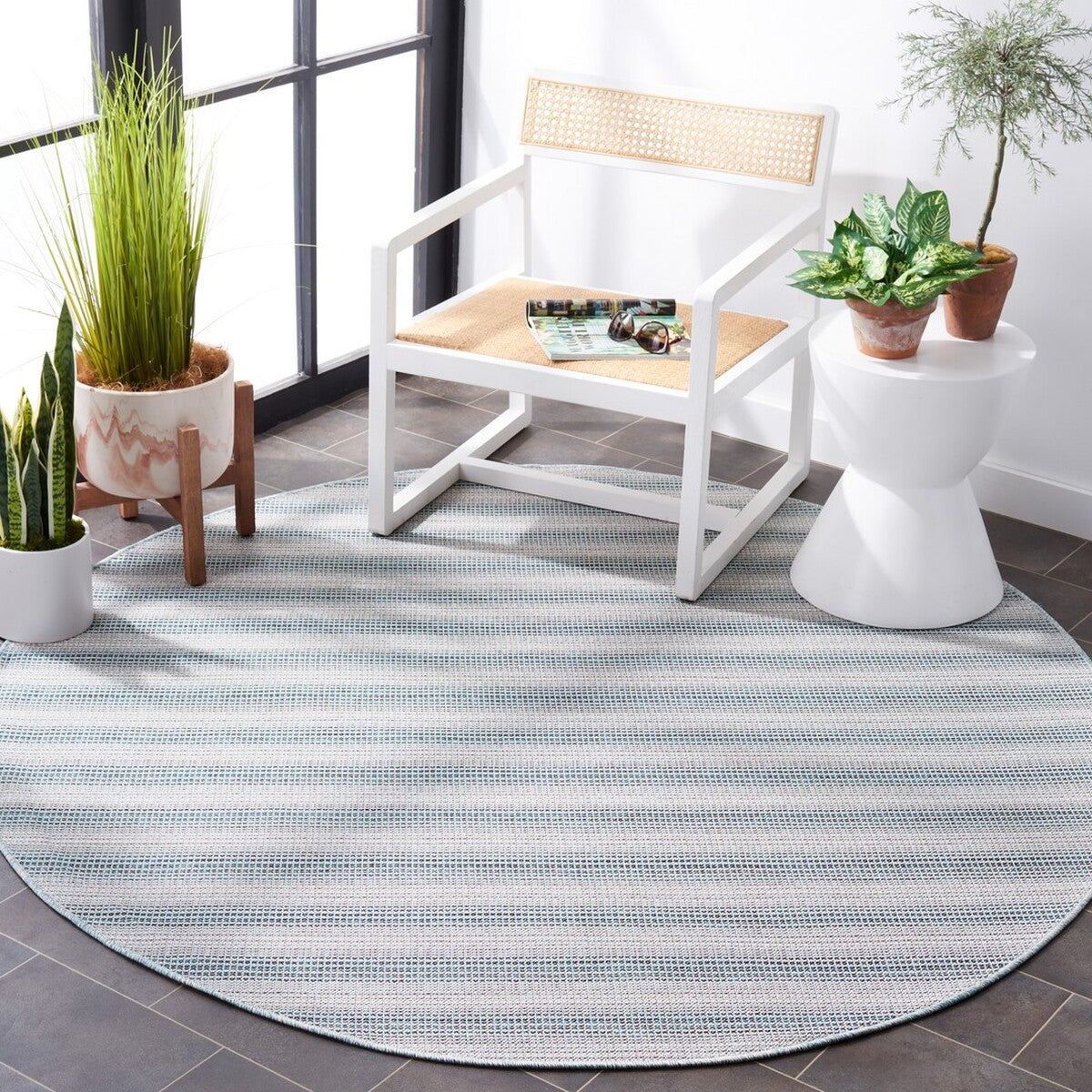  Safavieh Hampton 231 Indoor / Outdoor Rug - Green - Bonton