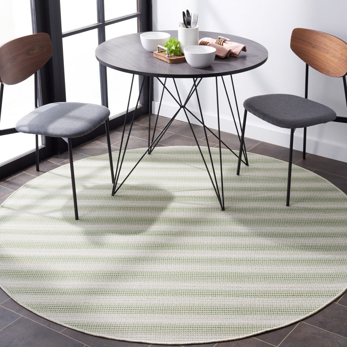  Safavieh Hampton 231 Indoor / Outdoor Rug - Green - Bonton