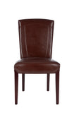 Ken Leather Side Chairs Set of 2