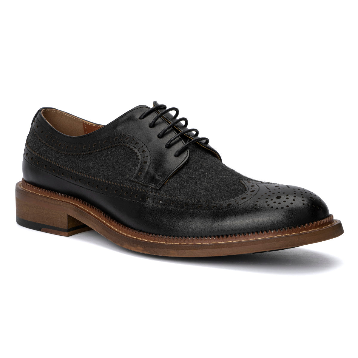  Vintage Foundry Co. Men's Garret Oxford - Black - Bonton