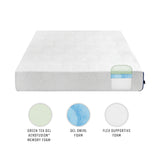 3-Layer Memory Foam Mattress-in-a-Box 10"