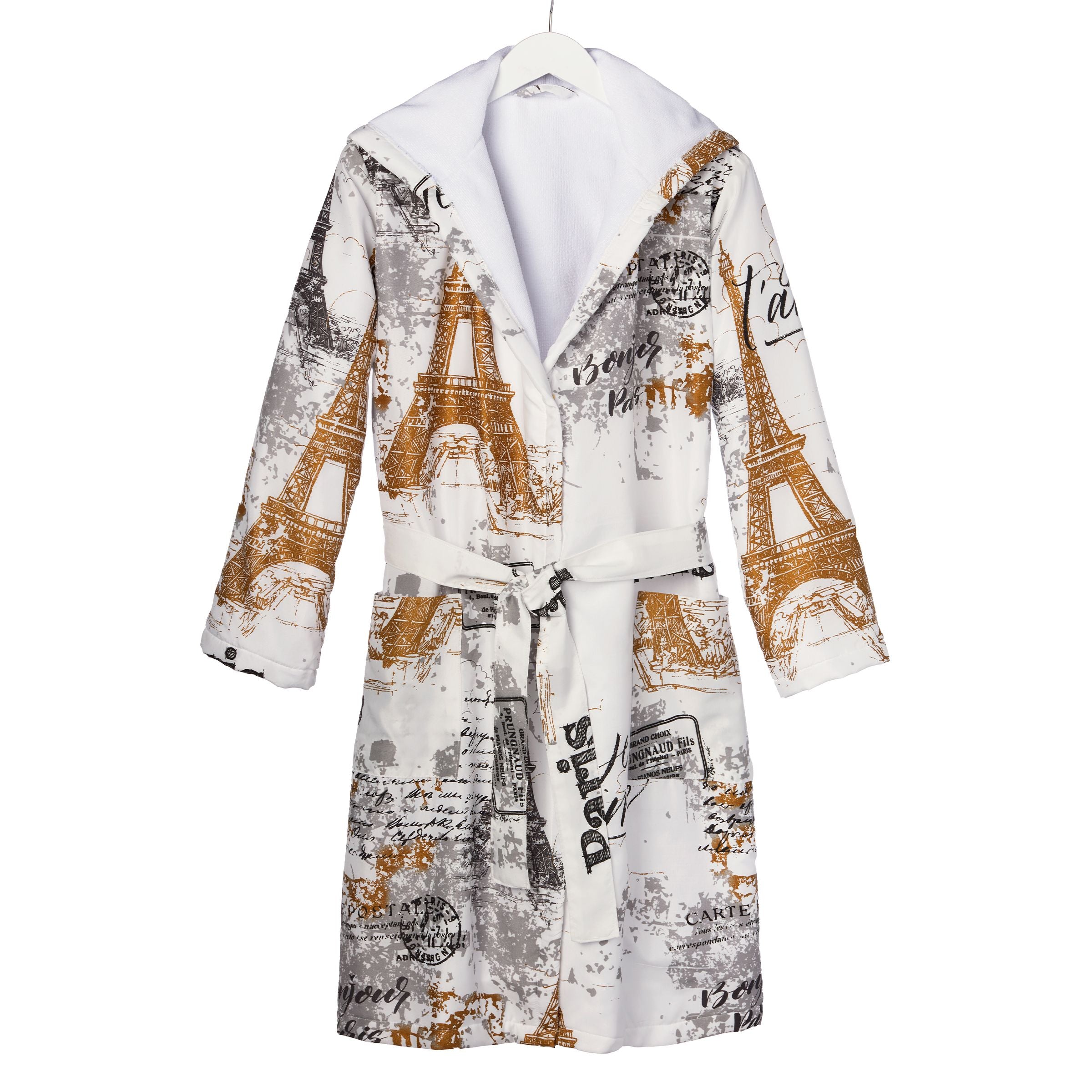  Lanwood Home Paris Robe - White - Bonton