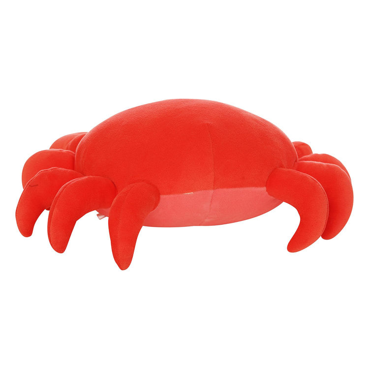 Crabby Abby Velveteen Sea Life Toy Crab Stuffed Animal