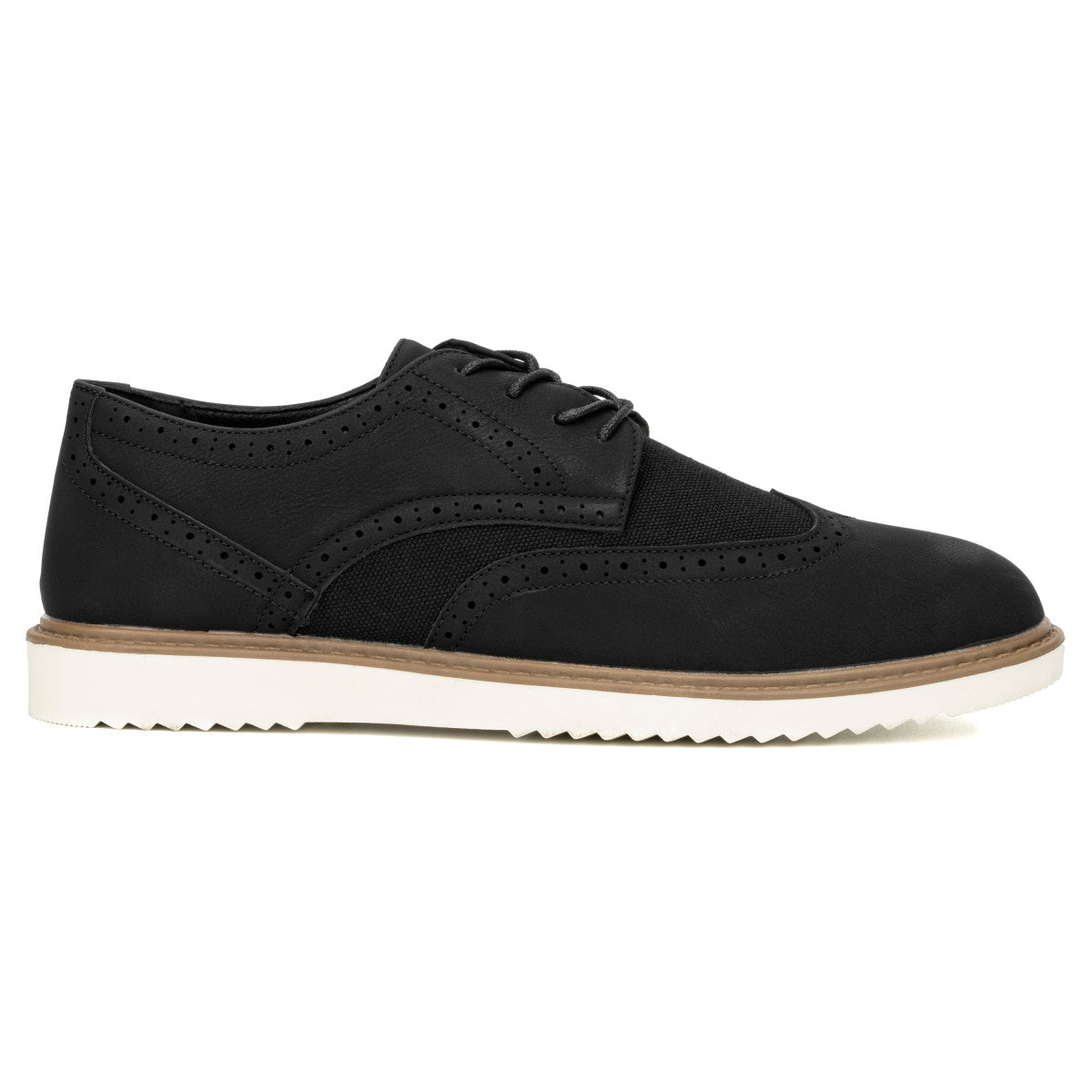  New York & Company Men's Tyler Wingtip Oxford - Black - Bonton