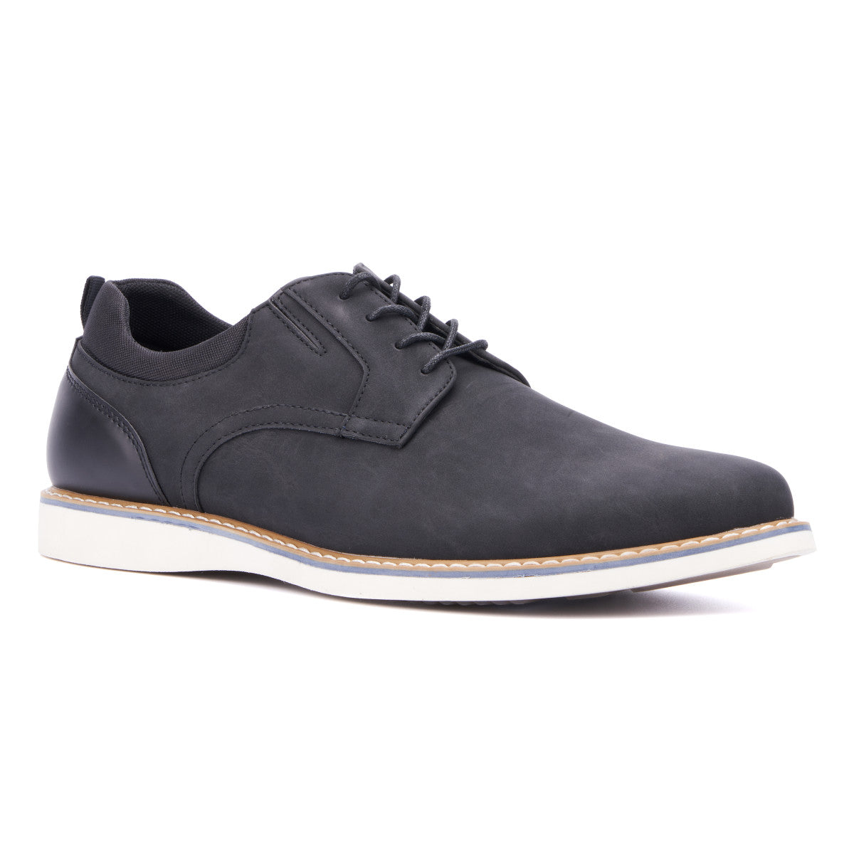  Reserved Footwear New York New York Vertigo Men's Oxford Shoe - Gray - Bonton