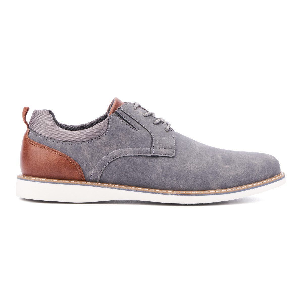  Reserved Footwear New York New York Vertigo Men's Oxford Shoe - Gray - Bonton