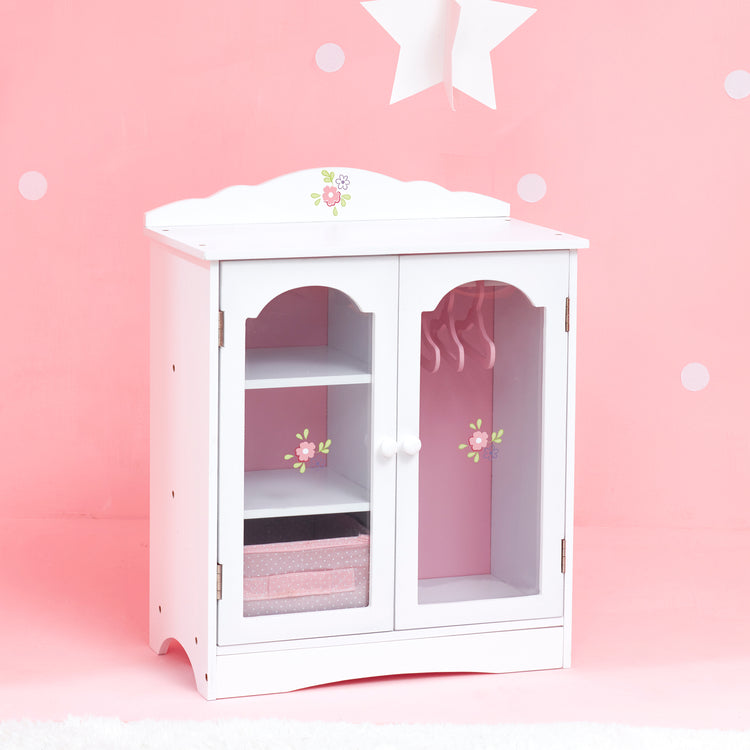 Olivia's Little World - Little Princess 18" Doll Fancy Closet with 3 Hangers