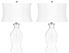 Glass Table Lamp Set of 2