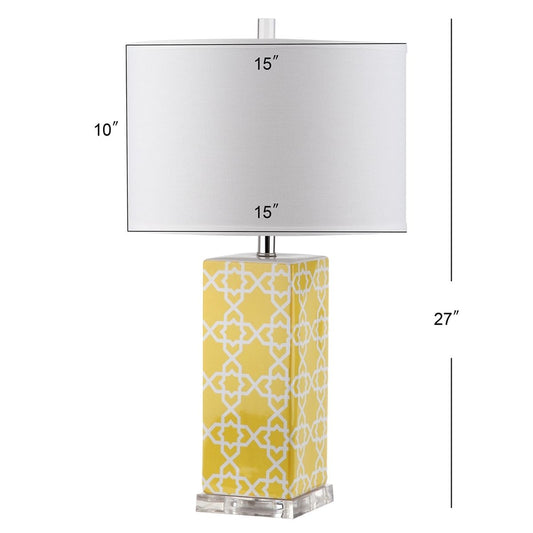 Quatrefoil Table Lamp Set of 2