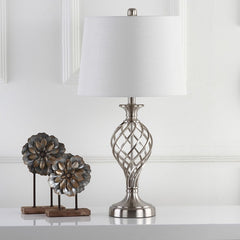 Lattice Urn Table Lamp Set of 2