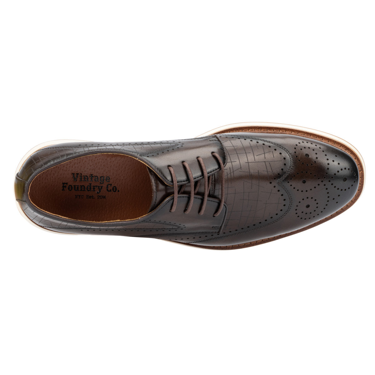  Vintage Foundry Co. Kennard Men's Oxford Shoe - Brown - Bonton