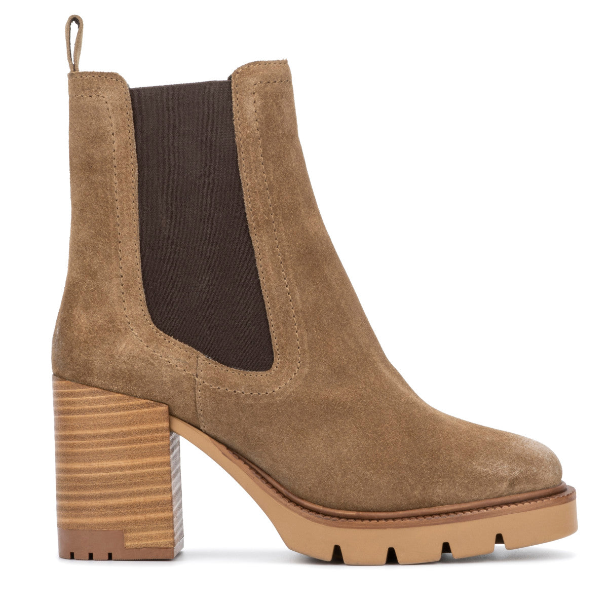  Women's Penelope Bootie - Light Brown - Bonton