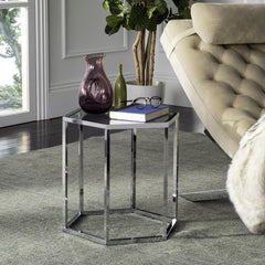 Teagan Glass End Table