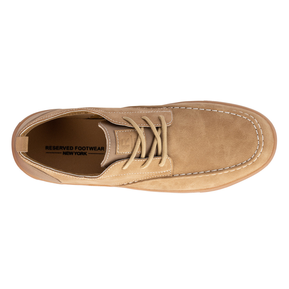  Reserved Footwear New York New York Kono Men's Boat Shoe - Tan - Bonton