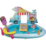82" Ice Cream Truck Inflatable Swimming Spray Pool and Play Center
