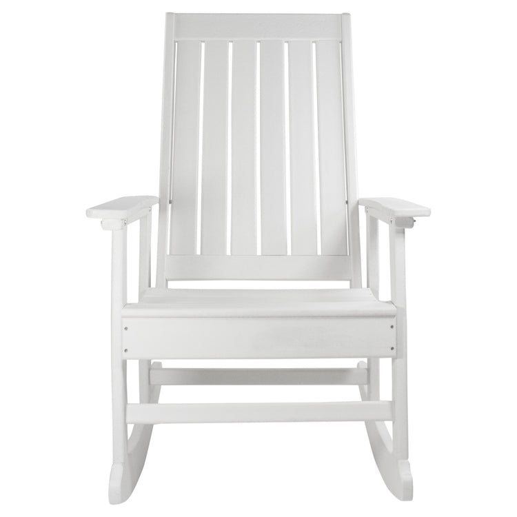 All Weather Recycled Plastic Outdoor Rocking Chair