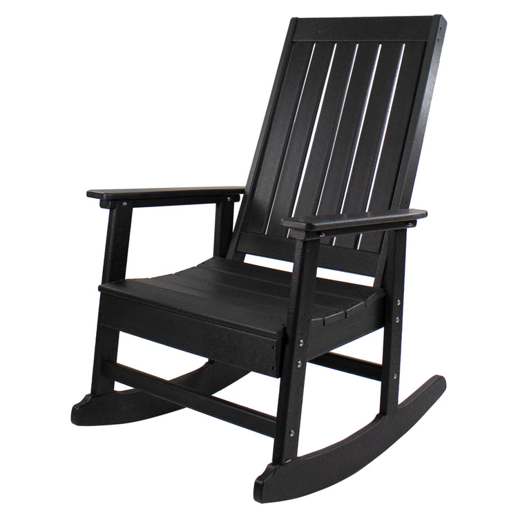 All Weather Recycled Plastic Outdoor Rocking Chair