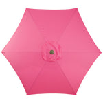 Outdoor Patio Market Umbrella with Hand Crank