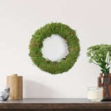 Moss & Vine Spring Twig Wreath 15"