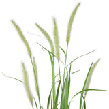 36" Potted Green Artificial Onion Grass Plant