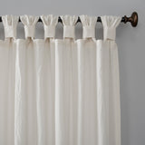 Washed Cotton Twist Tab Curtain
