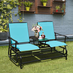 Patio Double Glider 2 Person Loveseat