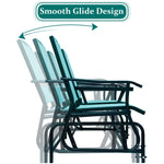 Patio Double Glider 2 Person Loveseat