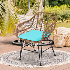 3 Piece Rattan Bistro Set