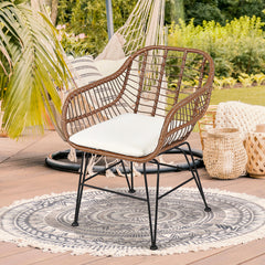 3 Piece Rattan Bistro Set