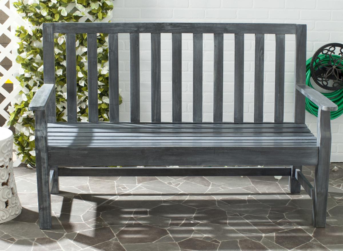  Safavieh Indaka Bench - Natural - Bonton