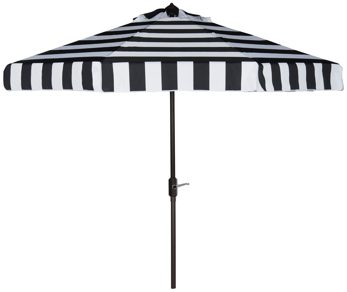  Safavieh Elsa UV Resistant Fashion Line Auto Tilt Umbrella - Navy / White - Bonton