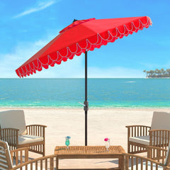 Elegant Valance Auto Tilt Umbrella