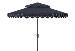 Elegant Valance Double Top Umbrella