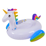 7' Inflatable Rainbow Unicorn Jumbo Pool Float
