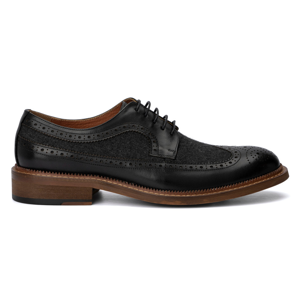  Vintage Foundry Co. Men's Garret Oxford - Black - Bonton