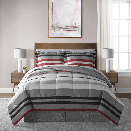 Xavier 8 Piece Comforter Set