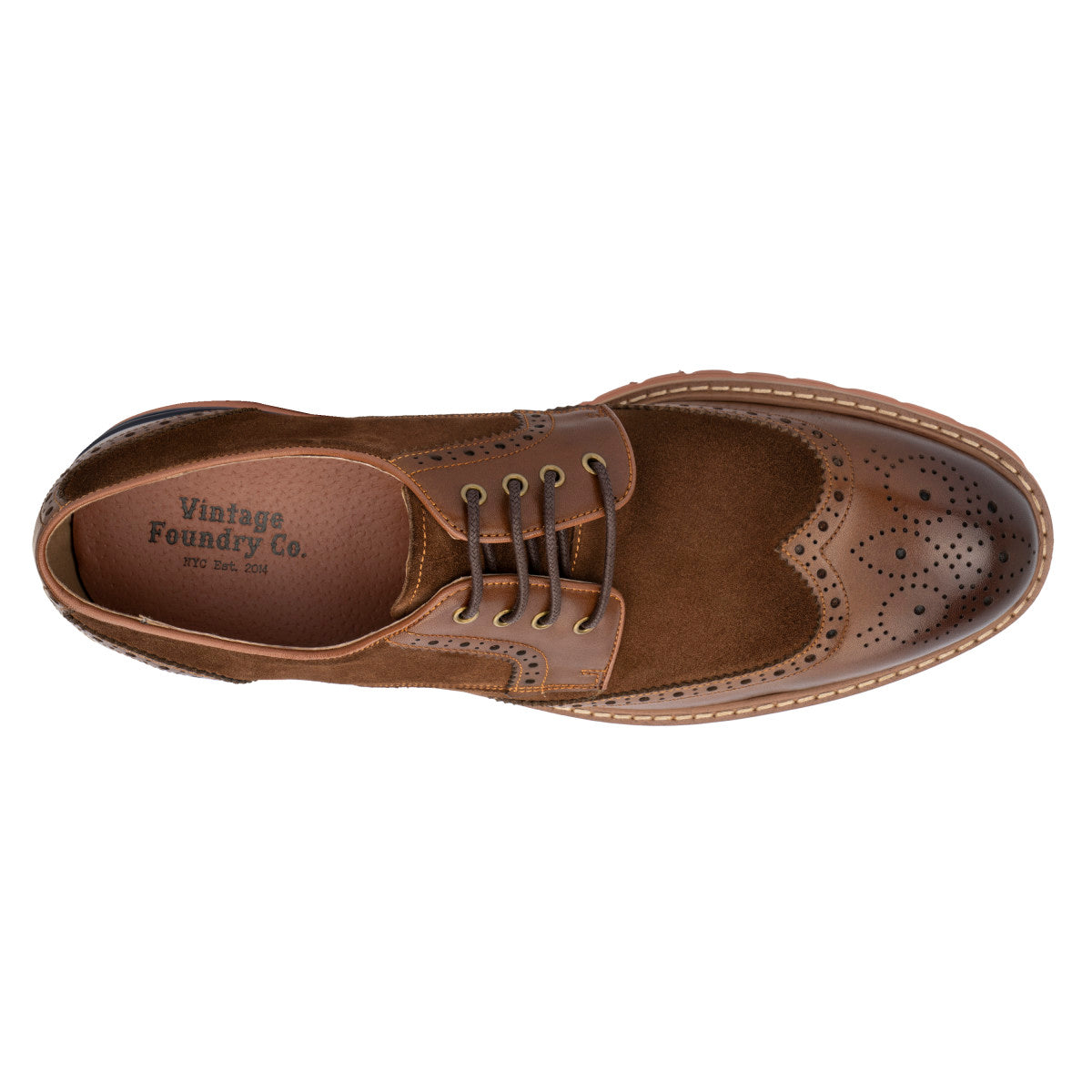  Vintage Foundry Co. Men's Andrew Oxford - Tan - Bonton