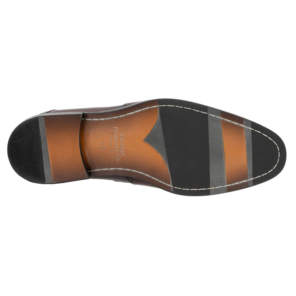  Vintage Foundry Co. Bolton Men's Monk Shoe - Brown - Bonton