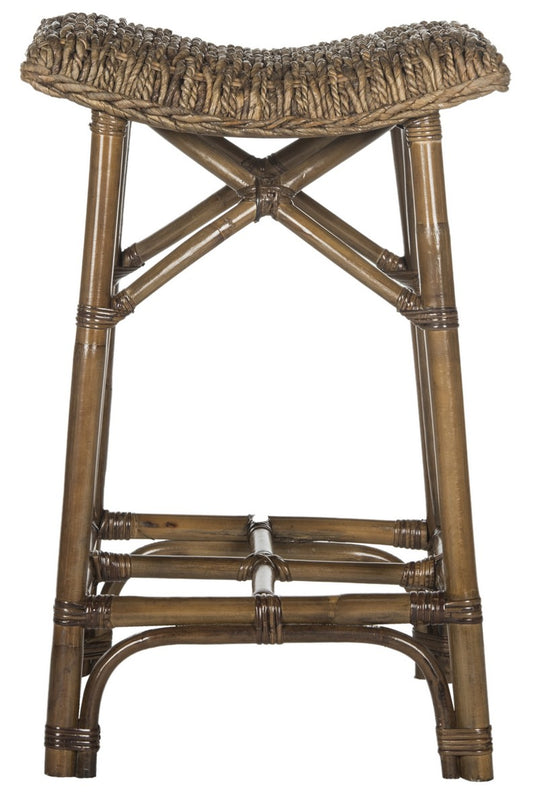 Ramiro Rattan Bar Stool