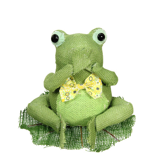 Sitting Frog, 7.5"