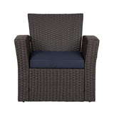 Delano Outdoor Patio Sofa Seat Cushion, Set of 2