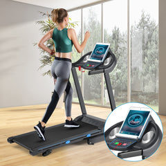 2.25 Horsepower Folding Treadmill Electric Motorized Power Running Fitness Machine