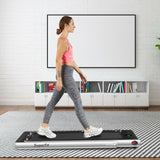 2.25 Horsepower 2 in 1 Folding Treadmill with  APPSpeaker Remote Control