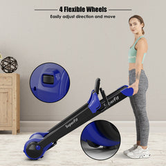 2.25 Horsepower Folding Electric Motorized Treadmill With Speaker