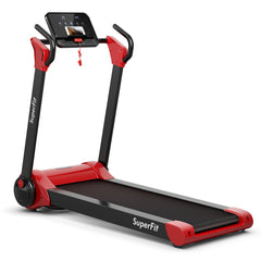 2.25 Horsepower Folding Electric Motorized Treadmill With Speaker